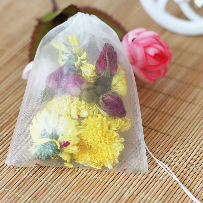 Herbal Wellness Products - 50 개/몫 빈 티백 나일론 소재