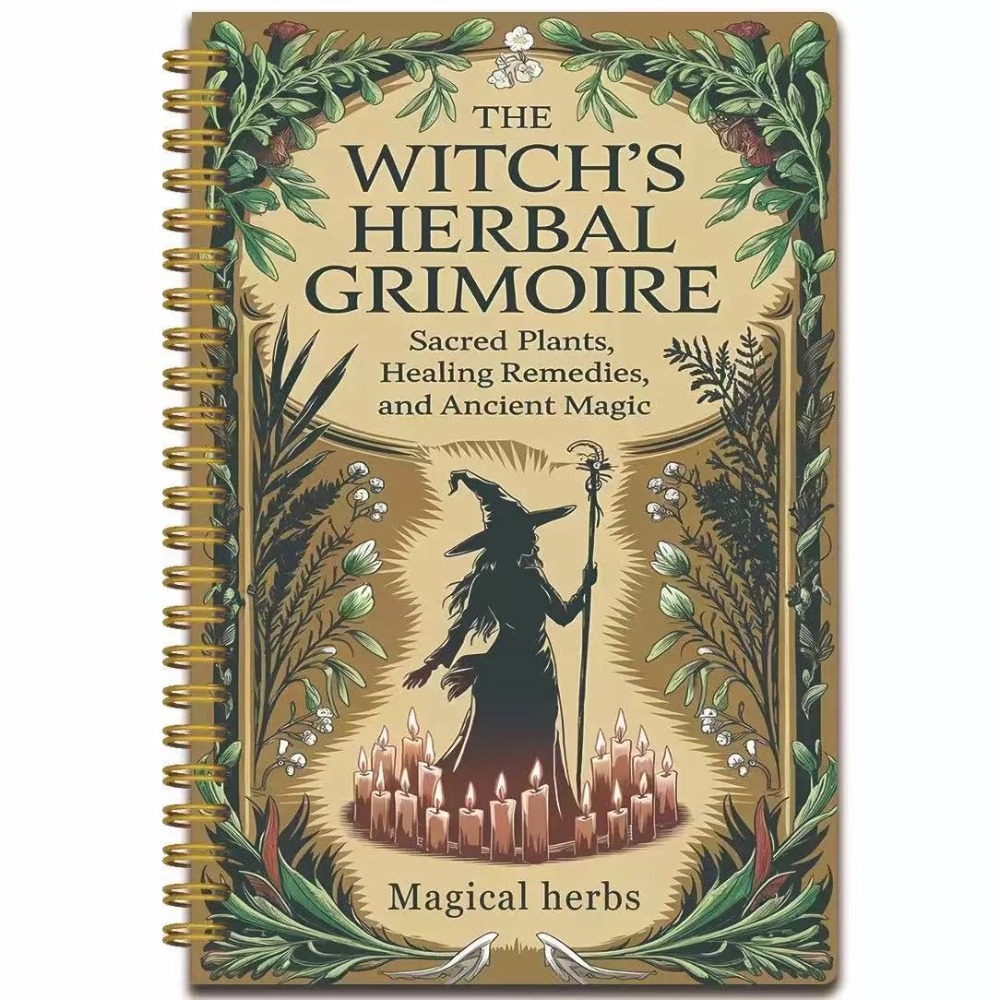 천연 허브 요법 레시피를 기록하기에 완벽한 빈티지 디자 - Herbal Wellness Recipes 리뷰 및 가격