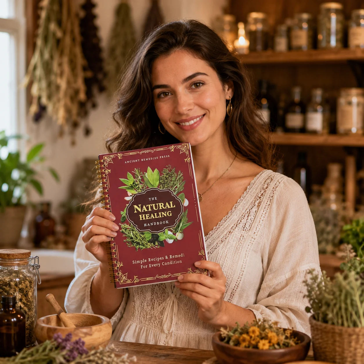 자연 치유 핸드북: 일상생활에서 활용할 수 있는 허브  - Herbal Wellness Recipes 리뷰 및 가격