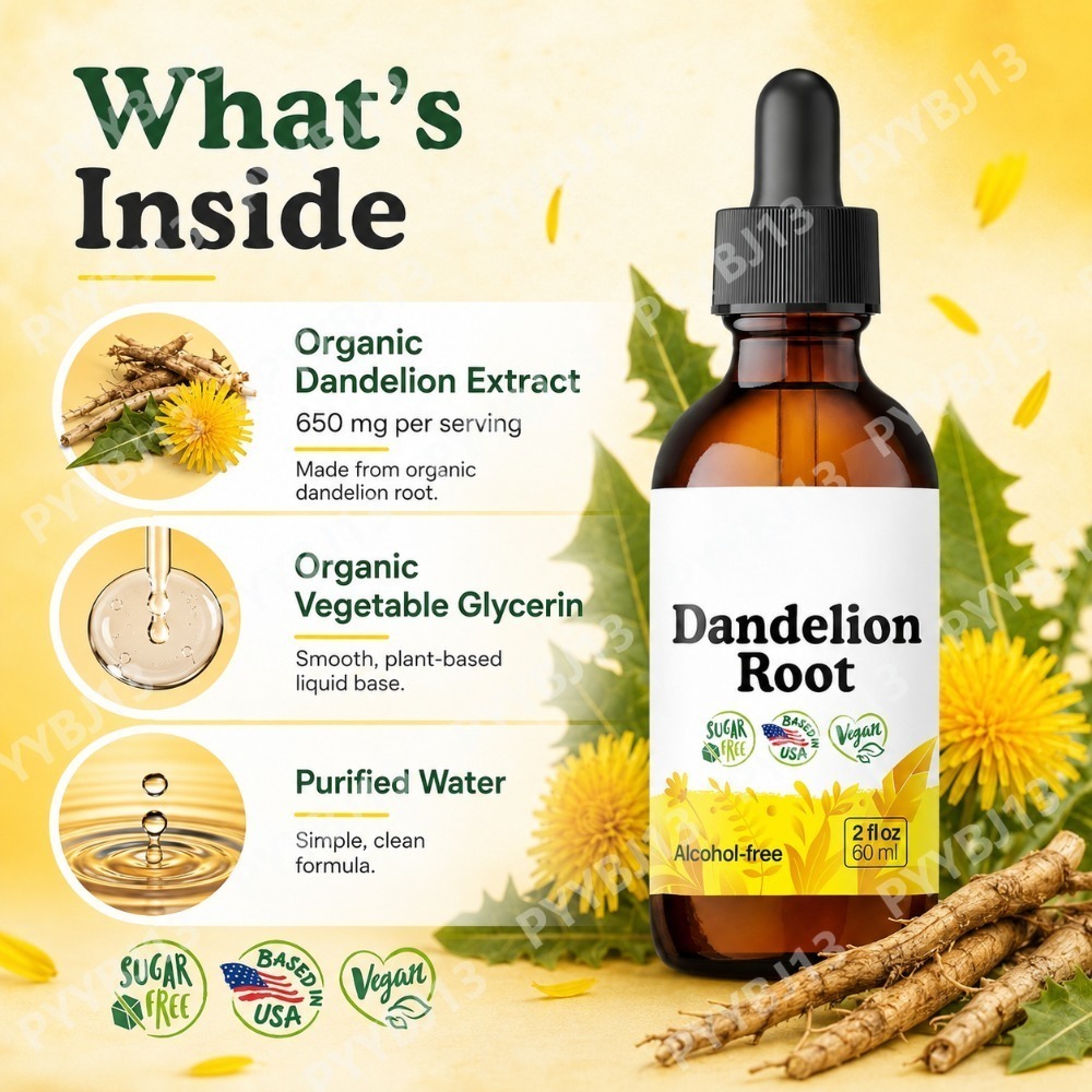 민들레 뿌리 보충제 간 해독 정화 지원 팅크제 차에 첨 - Herbal Wellness Products 리뷰 및 가격